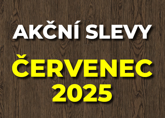 Akční nabídka vinylových podlah na červenec 2025